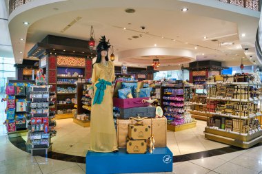 DUBAI, UAE - CIRCA JANUARY 2019: interior shot of Dubai International Airport.