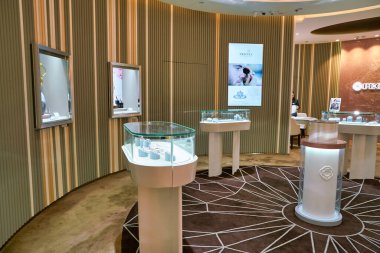 HONG KONG, CHINA - CIRCA JANUARY, 2019: interior shot of Peonia store in Elements shopping mall.