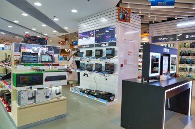 HONG KONG, CHINA - CIRCA JANUARY, 2019: interior shot of Fortress store in Elements shopping mall.