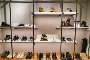 HONG KONG, CHINA - JANUARY 23, 2019: interior shot of Ash store at New Town Plaza shopping mall in Sha Tin.