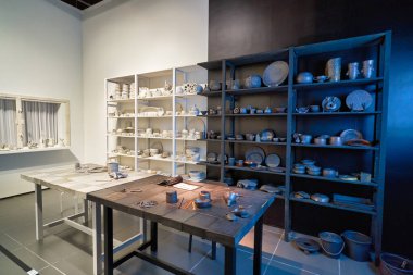 HONG KONG, CHINA - CIRCA JANUARY, 2019: inside Hong Kong Heritage Museum.