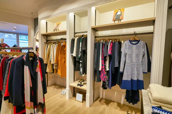 Hong Kong China Circa Januari 2019 Kleding Tentoongesteld Hobbs Store — Stockfoto