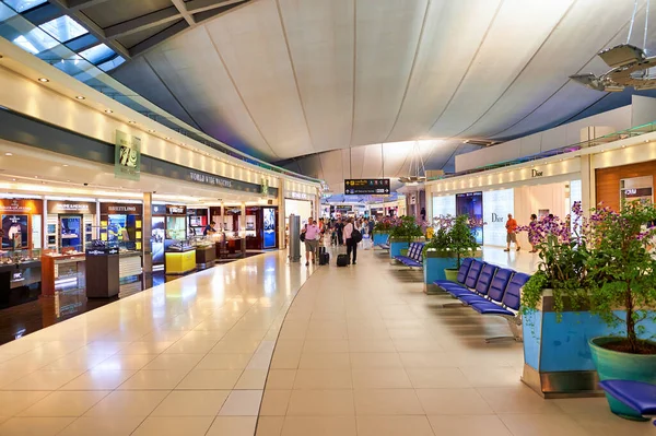 Bangkok Thailand Circa June 2015 Interior Shot Suvarnabhumi Airport — Zdjęcie stockowe