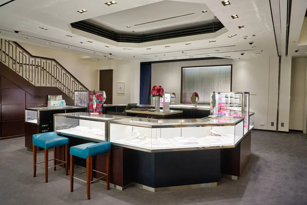 Hong Kong China Circa January 2019 Interior Shot Tiffany Store — 图库照片