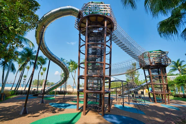 Singapore Circa Abril 2019 Zona Jogo Vista Ilha Sentosa Cingapura — Fotografia de Stock