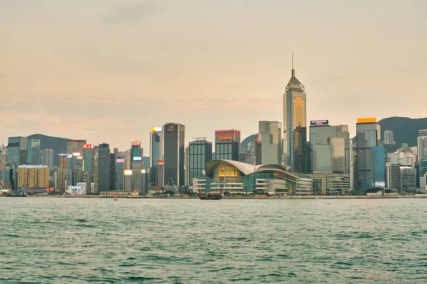 Hong Kong China Circa Enero 2019 Wan Chai Visto Desde — Foto de Stock