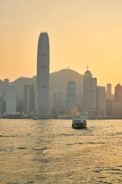 Hong Kong China Circa Janeiro 2019 Vista Ilha Hong Kong — Fotografia de Stock