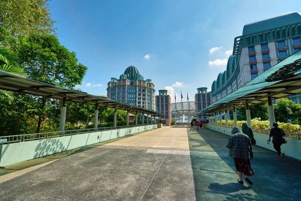 Сингапур Circa April 2019 Взгляд Остров Сентоса Сингапуре — стоковое фото