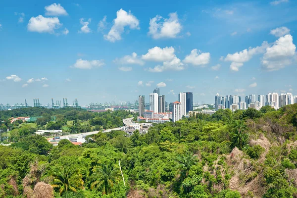 Singapore Circa April 2019 View Cable Car Singapore — ストック写真