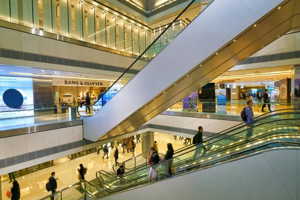 Hong Kong China Enero 2019 Plano Interior Del Centro Comercial —  Fotos de Stock