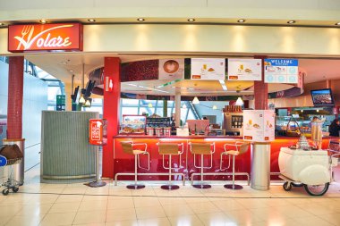 BANGKOK, THAILAND - CIRCA JUNE, 2015: interior shot of Suvarnabhumi Airport.