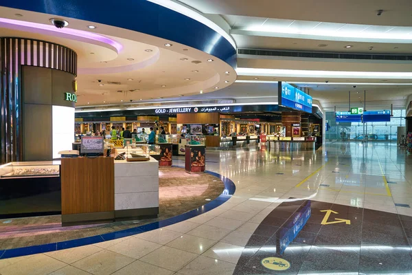 Dubai Uae Circa January 2019 Interior Shot Dubai International Airport — Zdjęcie stockowe