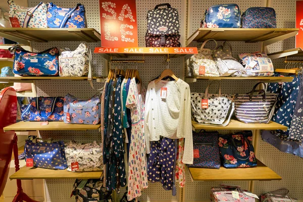 Hong Kong China January 2019 Bags Display Cath Kidston Store — Stock Photo, Image