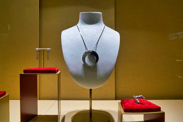 Hong Kong China Circa January 2019 Goods Display Cartier Store — Φωτογραφία Αρχείου