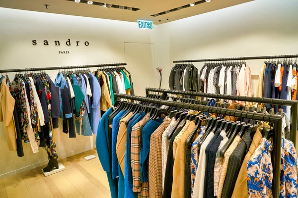 Hong Kong China Circa January 2019 Interior Shot Sandro Store — Stockfoto