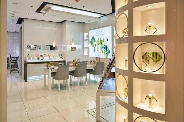 Hongkong China Circa Januar 2019 Kosmetikprodukte Sisley Store Elements Einkaufszentrum — Stockfoto