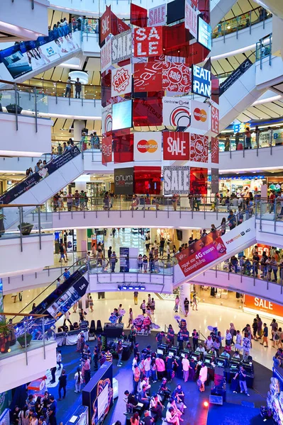 Bangkok Thailand Circa June 2015 Interior Shot Shopping Mall Bangkok — Stockfoto