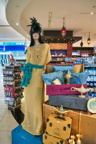 DUBAI, UAE - CIRCA JANUARY 2019: interior shot of Dubai International Airport.