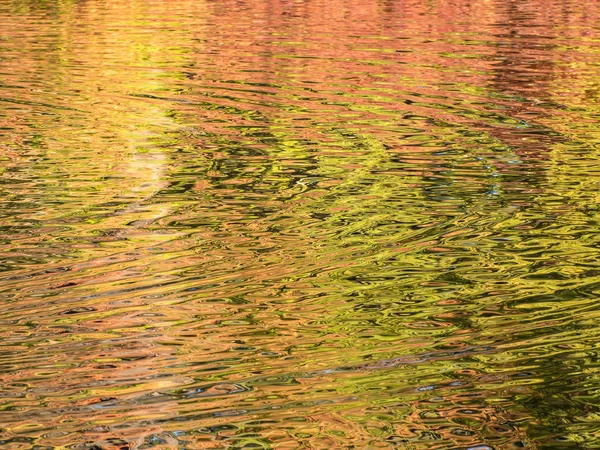 Água de outono abstrata — Fotografia de Stock