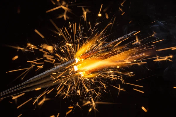 Luces de vacaciones brillantes —  Fotos de Stock