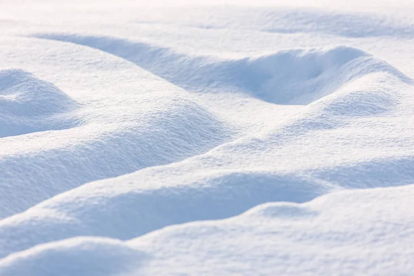 Snow background in winter — Stock Photo, Image