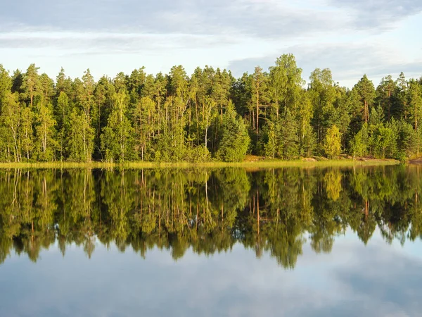 Krajina s odrazy — Stock fotografie