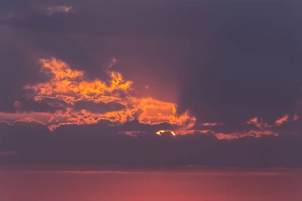 雲のある劇的な空 — ストック写真