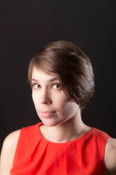 Portrait of a girl closeup — Stock Photo, Image