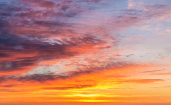 해 가 지는 하늘 — 스톡 사진
