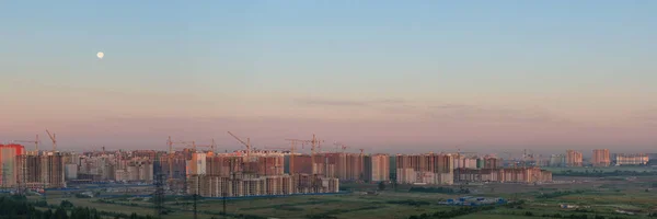Panorama of construction site — Stock Photo, Image
