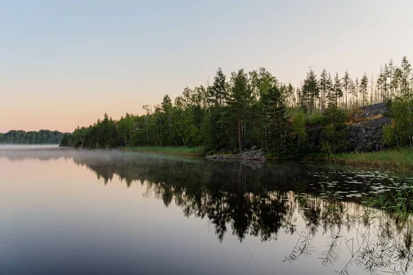 Morgen auf dem See — Stockfoto