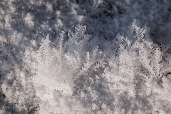 Soyut buz kristalleri — Stok fotoğraf