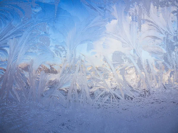 Abstract texture on a glass window — Stock Photo, Image