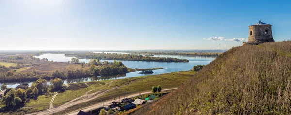 Ancient fort near the Kama river — Stock Photo, Image