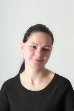 kahverengi gözlü kadın