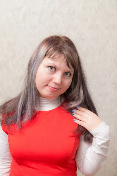 Portrait of a smiling gir — Stock Photo, Image