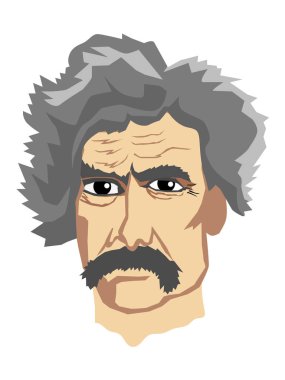 ünlü yazar Mark Twain