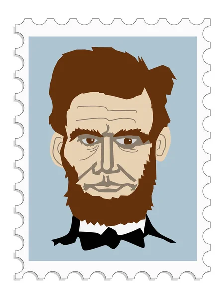 Abraham Lincoln, presidente dos EUA — Vetor de Stock