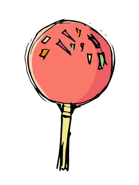 Vektor ilustrasi lolipop - Stok Vektor