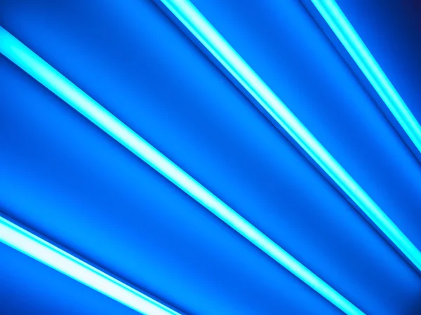 Lâmpadas fluorescentes, fundo abstrato — Fotografia de Stock