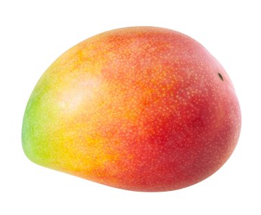 Mango beyaz arkaplanda izole edildi