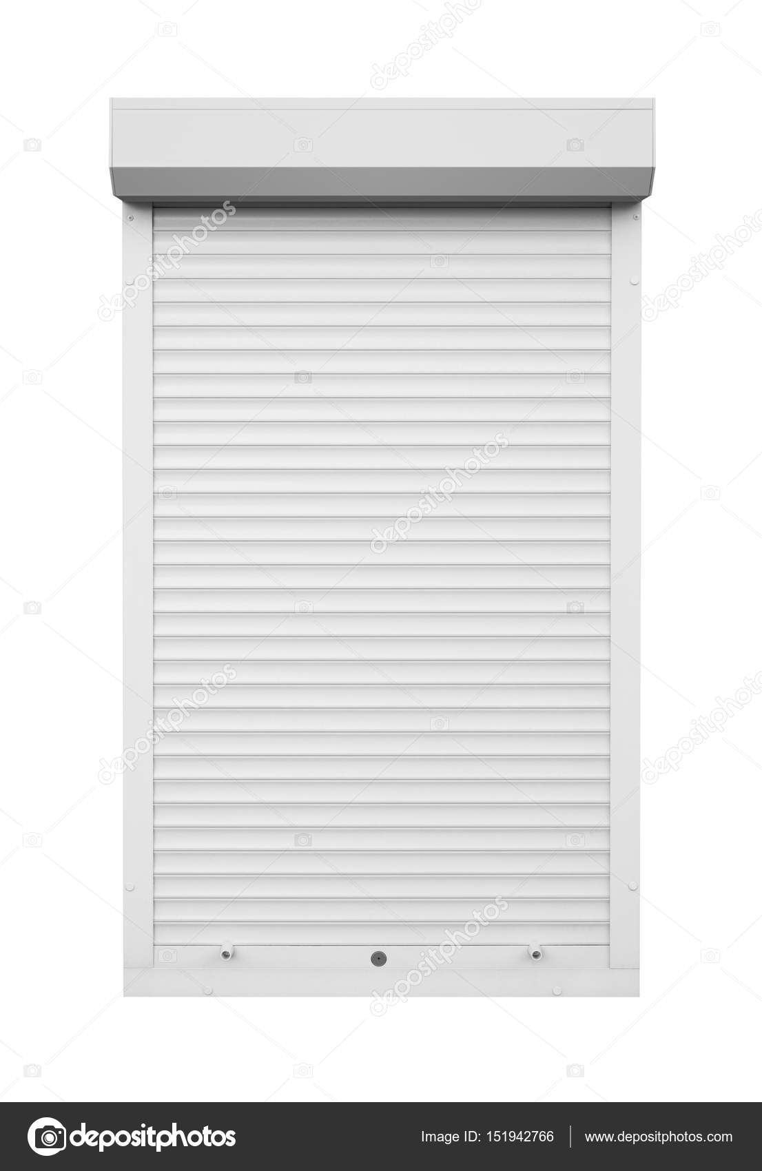 Rollläden isoliert auf weißem Hintergrund — Stockfoto © akinshin #151942766