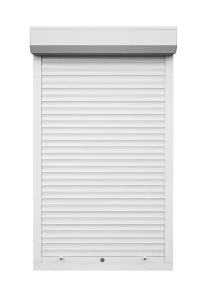 Roller shutters isolated on white background — Stock Photo, Image