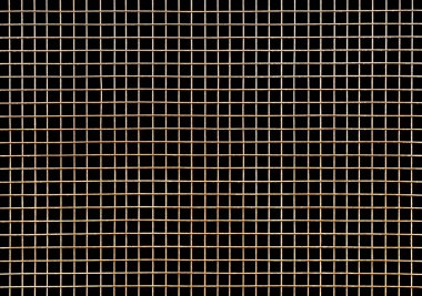 siyah zemin metal ızgara