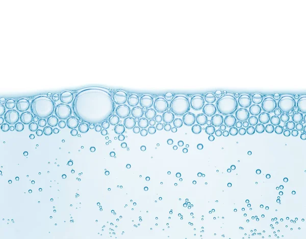 Пузыри в воде. Абстрактный фон — стоковое фото