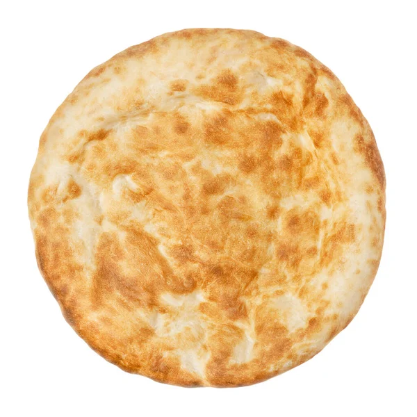 Pita Bread Stacked Isolated White Stock Photo by ©irogova 346036512