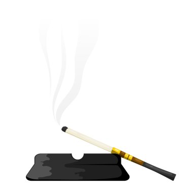 Soyut zarif vintage ağızlık vektör illüstrasyon ile 