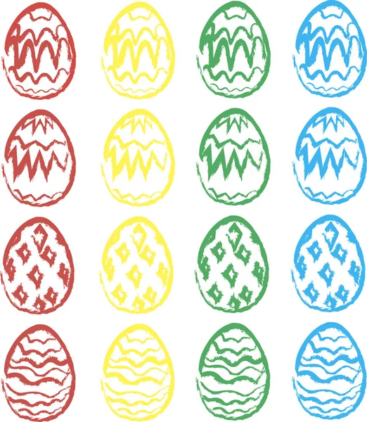 Suluboya Paskalya yumurtaları