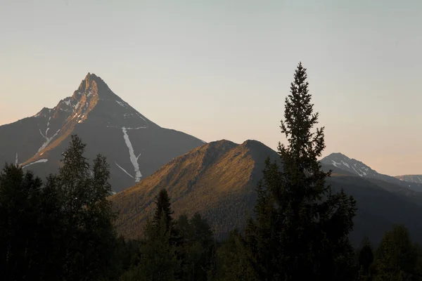 The Urals landscape. The Ural Mountains. Russia landscape.