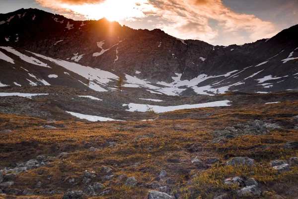 Urallar manzara. Ural Dağları. Rusya manzara. 